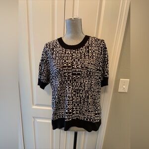 Michael kors ladies short sleeve sweater top